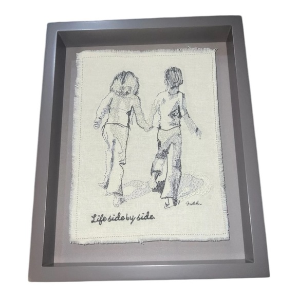 Hallmarks Ken Sheldon Life Side By Side Gray Frame 10X8- NEW - Picture 1 of 10